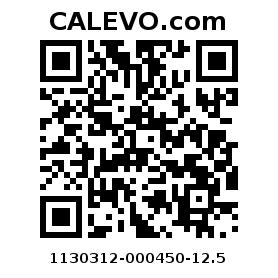 Calevo.com Preisschild 1130312-000450-12.5