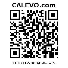 Calevo.com Preisschild 1130312-000450-14.5