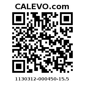Calevo.com Preisschild 1130312-000450-15.5