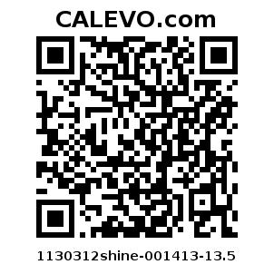 Calevo.com Preisschild 1130312shine-001413-13.5