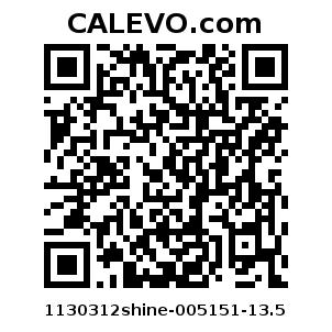 Calevo.com Preisschild 1130312shine-005151-13.5