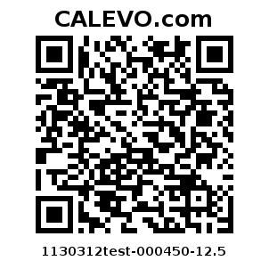 Calevo.com Preisschild 1130312test-000450-12.5
