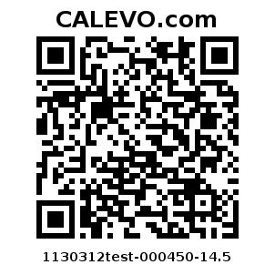 Calevo.com Preisschild 1130312test-000450-14.5