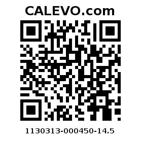 Calevo.com Preisschild 1130313-000450-14.5
