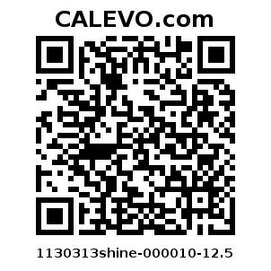Calevo.com pricetag 1130313shine-000010-12.5