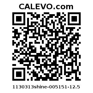 Calevo.com Preisschild 1130313shine-005151-12.5