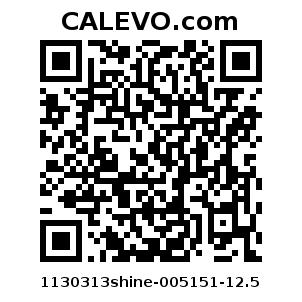Calevo.com pricetag 1130313shine-005151-12.5