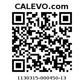 Calevo.com Preisschild 1130315-000450-13