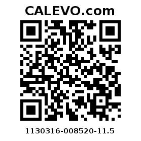 Calevo.com Preisschild 1130316-008520-11.5