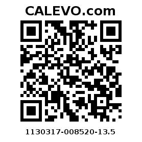 Calevo.com pricetag 1130317-008520-13.5