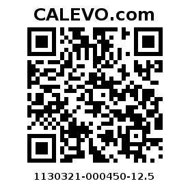 Calevo.com Preisschild 1130321-000450-12.5