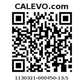 Calevo.com pricetag 1130321-000450-13.5