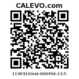 Calevo.com Preisschild 1130321test-000450-13.5