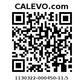 Calevo.com Preisschild 1130322-000450-11.5