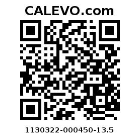 Calevo.com Preisschild 1130322-000450-13.5