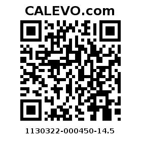 Calevo.com Preisschild 1130322-000450-14.5