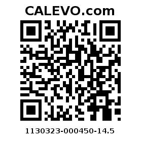 Calevo.com Preisschild 1130323-000450-14.5