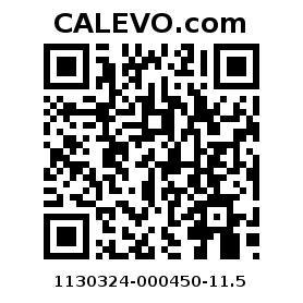 Calevo.com Preisschild 1130324-000450-11.5