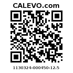 Calevo.com Preisschild 1130324-000450-12.5