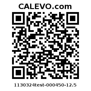 Calevo.com Preisschild 1130324test-000450-12.5