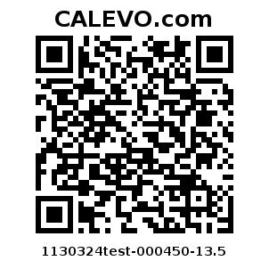Calevo.com Preisschild 1130324test-000450-13.5