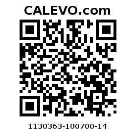 Calevo.com Preisschild 1130363-100700-14
