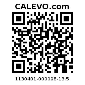 Calevo.com Preisschild 1130401-000098-13.5