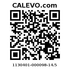 Calevo.com Preisschild 1130401-000098-14.5