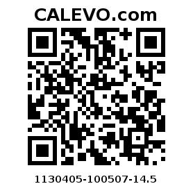 Calevo.com Preisschild 1130405-100507-14.5