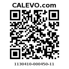 Calevo.com Preisschild 1130410-000450-11
