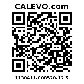 Calevo.com pricetag 1130411-008520-12.5