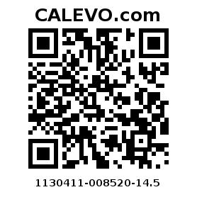 Calevo.com pricetag 1130411-008520-14.5
