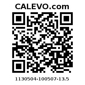 Calevo.com pricetag 1130504-100507-13.5