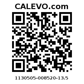 Calevo.com pricetag 1130505-008520-13.5