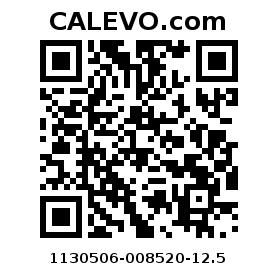 Calevo.com pricetag 1130506-008520-12.5