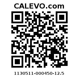 Calevo.com Preisschild 1130511-000450-12.5