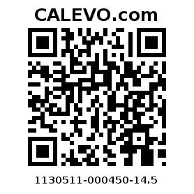 Calevo.com pricetag 1130511-000450-14.5