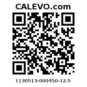 Calevo.com Preisschild 1130513-000450-12.5