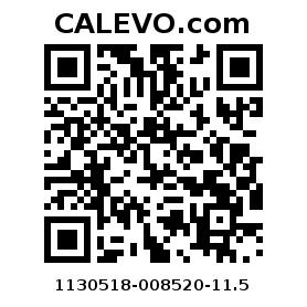 Calevo.com pricetag 1130518-008520-11.5
