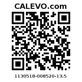 Calevo.com pricetag 1130518-008520-13.5
