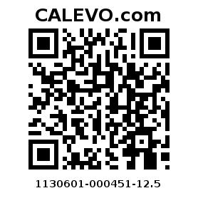 Calevo.com pricetag 1130601-000451-12.5