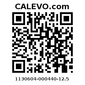 Calevo.com Preisschild 1130604-000440-12.5
