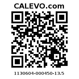 Calevo.com Preisschild 1130604-000450-13.5