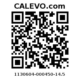 Calevo.com Preisschild 1130604-000450-14.5