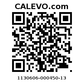 Calevo.com Preisschild 1130606-000450-13