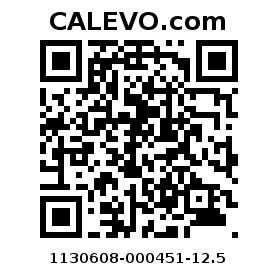 Calevo.com pricetag 1130608-000451-12.5