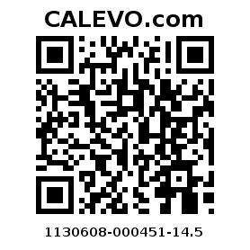 Calevo.com Preisschild 1130608-000451-14.5