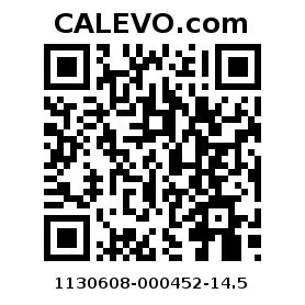 Calevo.com pricetag 1130608-000452-14.5