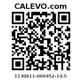 Calevo.com Preisschild 1130611-000452-14.5