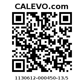 Calevo.com Preisschild 1130612-000450-13.5